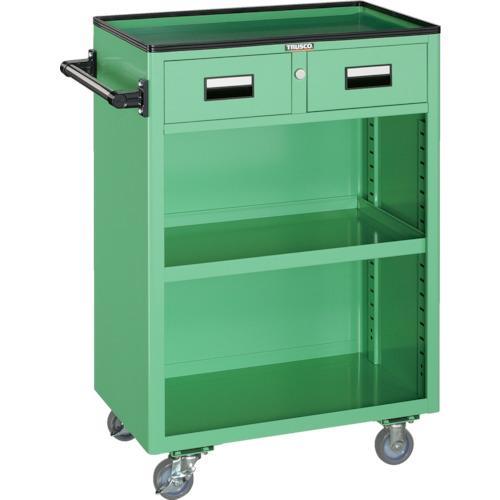 รถบรรทุกเครื่องมือ TRUSCO 600X400XH880 พร้อมลิ้นชักและแผ่นม่าน YG