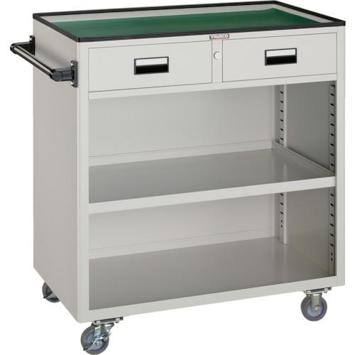 ＴＲＵＳＣＯ　ツールワゴン　８００Ｘ５００ＸＨ８８０　引出・幕板付　Ｗ