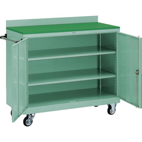 ＴＲＵＳＣＯ　大型ツールワゴン　１１６０Ｘ５５０ＸＨ１０９０　扉付