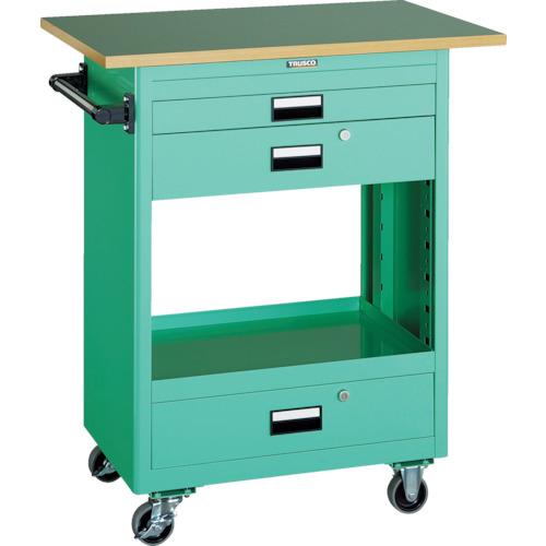 TRUSCO工具车600 X 400浅1深2带抽屉顶板W