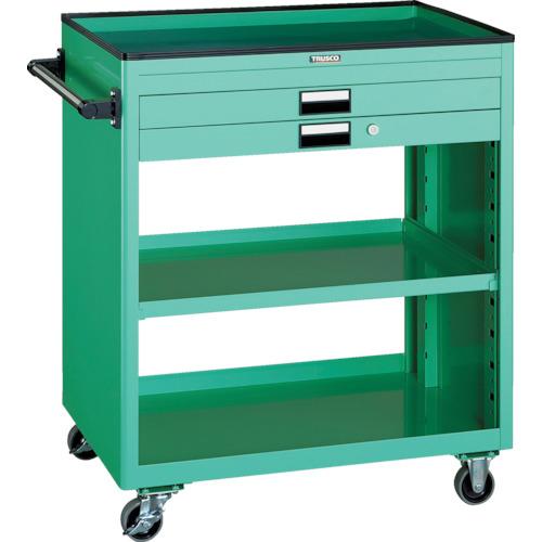 TRUSCO Tool Wagon 750X500 ตื้น 1 ลึก 1 ลิ้นชัก สีเหลืองทอง