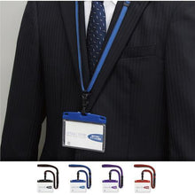 โหลดรูปภาพลงในโปรแกรมดูแกลเลอรี OP ป้ายชื่อห้อยนามบัตรสไตล์คนเมืองถอดได้สีดำ 1 ชิ้น
