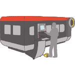 Tải hình ảnh vào trình xem thư viện, Công tắc chân OJIDEN loại chống mưa công nghiệp có nắp che Định mức 6A-250V AC
