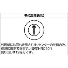 画像をギャラリービューアに読み込む, 浦谷　金型デートマークＮＭ型　６ｍｍ
