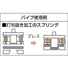画像をギャラリービューアに読み込む, ＴＲＵＳＣＯ　ウレタンゴム　パイプ　外径Φ２５　内径Φ７．８　長さ５００
