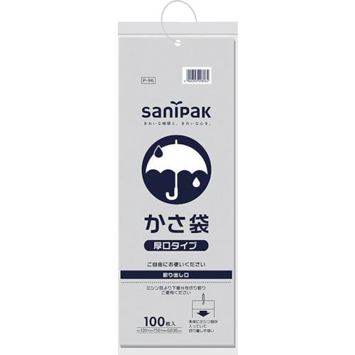 SANIPAK bag thick mouth type transparent 100 sheets