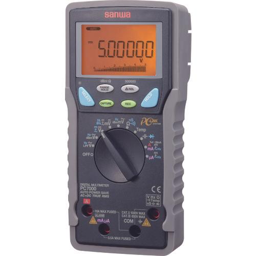 SANWA true RMS compatible digital multimeter PC connection type