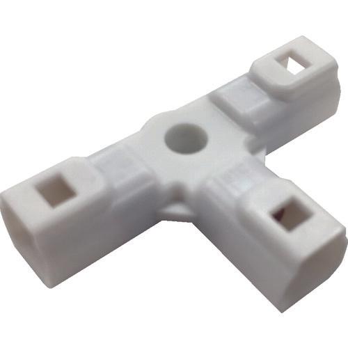 TRUSCO waterproof connector housing T-shaped type (10 pieces included) number of cores 2 white