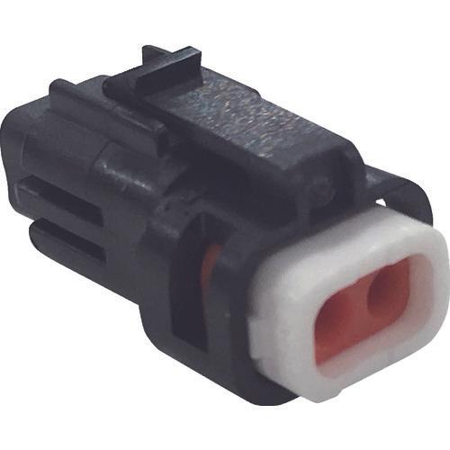 TRUSCO waterproof connector plug housing (10 pieces) number of cores 5, coating outer diameter φ1.3 to 1.7 black