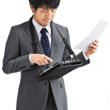 画像をギャラリービューアに読み込む, ＳＡＮＷＡ　ショルダーベルト付きタブレットケース
