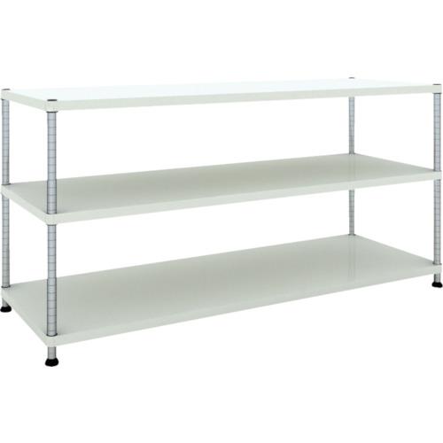 TRUSCO Phoenix ชั้นวาง 1800X600 เคลือบผงป้องกันแบคทีเรียสี W 3 ขั้นตอน