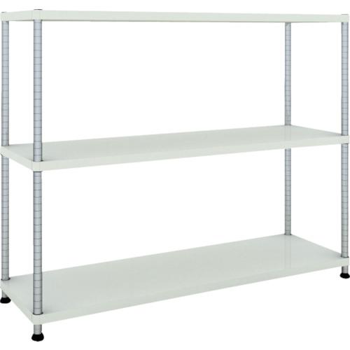 ชั้นวาง TRUSCO Phoenix 1500X450 3 ขั้น W เคลือบสีฝุ่นแอนตี้แบคทีเรีย