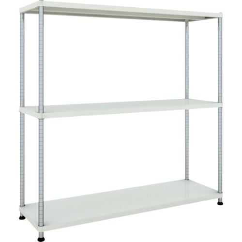 ชั้นวาง TRUSCO Phoenix 1500X450 3 ขั้น W เคลือบสีฝุ่นแอนตี้แบคทีเรีย