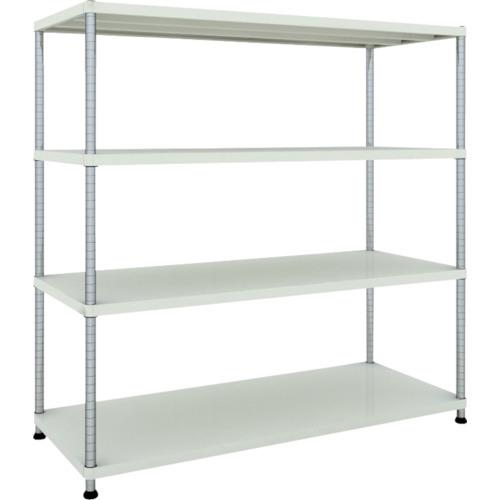 ชั้นวาง TRUSCO Phoenix 1500X600 4 ชั้น W เคลือบสีฝุ่นต้านเชื้อแบคทีเรีย