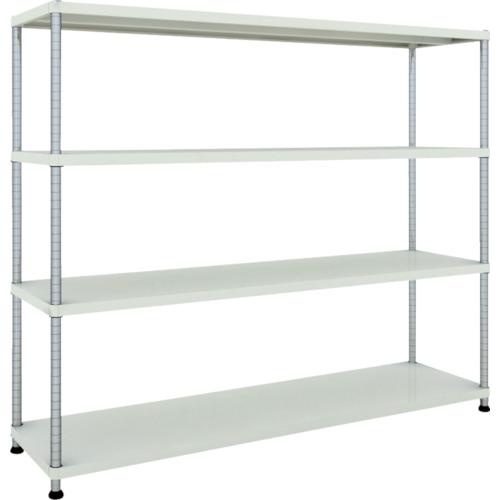 ชั้นวาง TRUSCO Phoenix 1800X450 4 ชั้น W เคลือบสีฝุ่นต้านเชื้อแบคทีเรีย