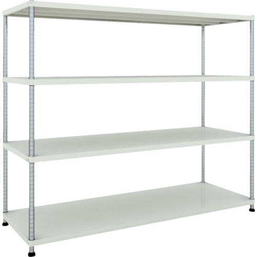 ชั้นวาง TRUSCO Phoenix 1800X600 4 ชั้น W เคลือบสีฝุ่นต้านเชื้อแบคทีเรีย