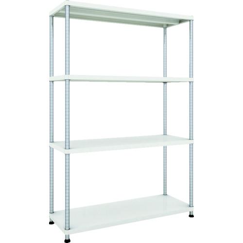 Tủ rack TRUSCO Phoenix 1200X450 sơn tĩnh điện kháng khuẩn 4 tầng W màu