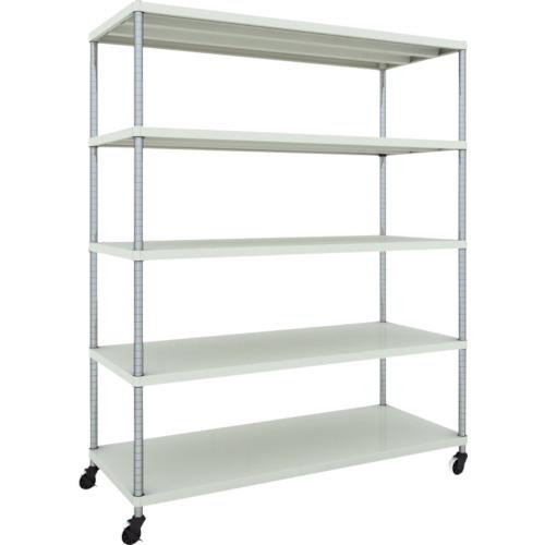 Giá đỡ TRUSCO phoenix 1500X600 5 bậc bánh xe chữ W sơn tĩnh điện kháng khuẩn màu