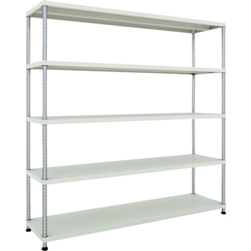 Tủ rack TRUSCO Phoenix 1800X450 sơn tĩnh điện kháng khuẩn 5 tầng W màu