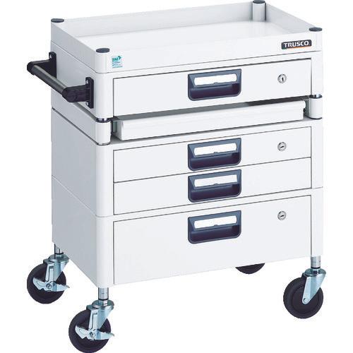 Xe goòng TRUSCO Phoenix âm tiết kiệm 600X400 H740 có hộc 1 ray W màu