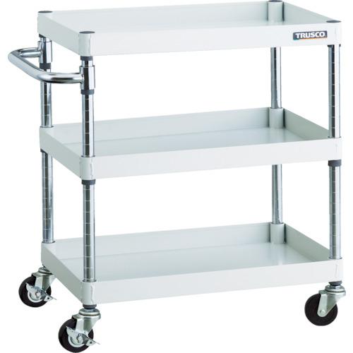 Xe goòng TRUSCO Phoenix giảm âm 600X400 3 bước Φ75 bánh xe cao su màu W