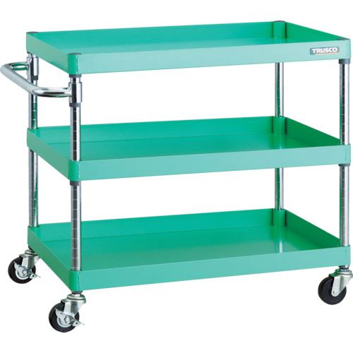 Xe goòng TRUSCO Phoenix giảm âm 600X400 3 bước Φ75 bánh xe cao su màu YG