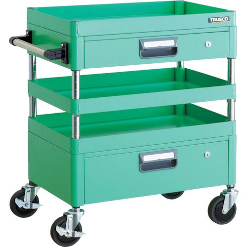 Xe goòng TRUSCO Phoenix im lặng 600X400XH740 có ngăn kéo Màu YG