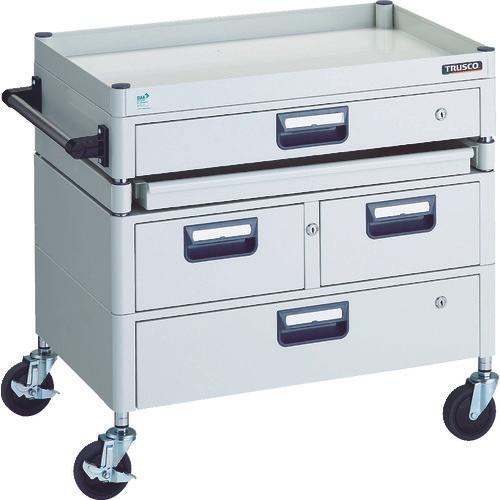 Xe goòng TRUSCO Phoenix âm tiết kiệm 750X500 H740 có hộc 1 ray W màu