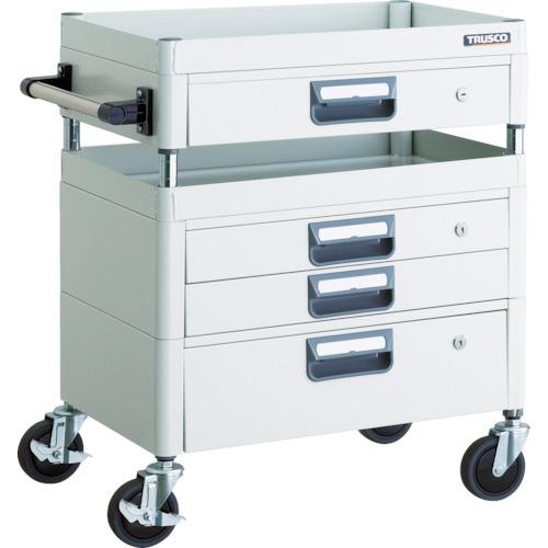 Xe goòng TRUSCO Phoenix âm kháng khuẩn tiết kiệm 750x500xH740 có ngăn W màu