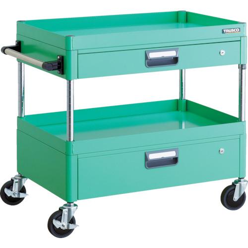 Xe goòng TRUSCO Phoenix im lặng 750X500XH740 có ngăn kéo Màu YG