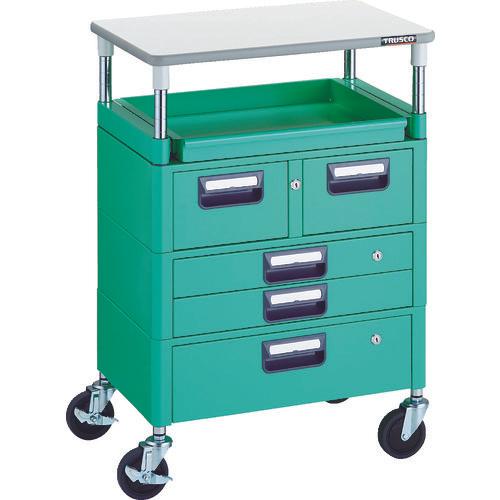 Xe goòng TRUSCO Phoenix âm tiết kiệm 600X400 H880 có ngăn kéo có tấm nóc YG color