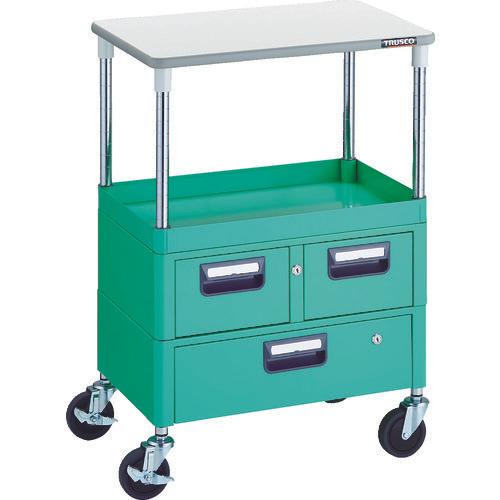 Xe goòng TRUSCO Phoenix âm tiết kiệm 600X400 H880 có ngăn kéo có tấm nóc YG color