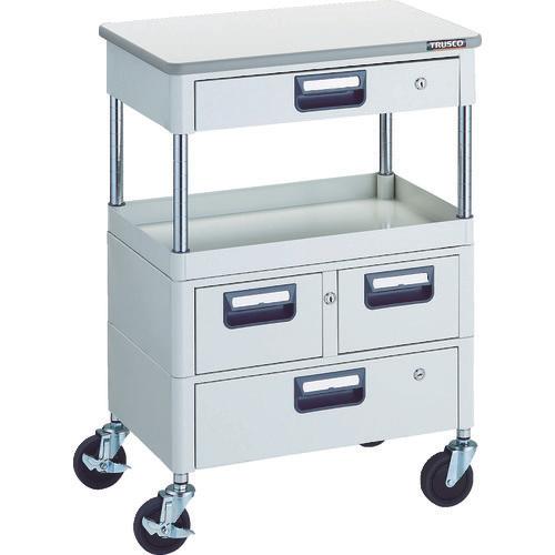 Xe goòng TRUSCO Phoenix âm tiết kiệm 600X400 H880 có ngăn kéo mặt trên W màu