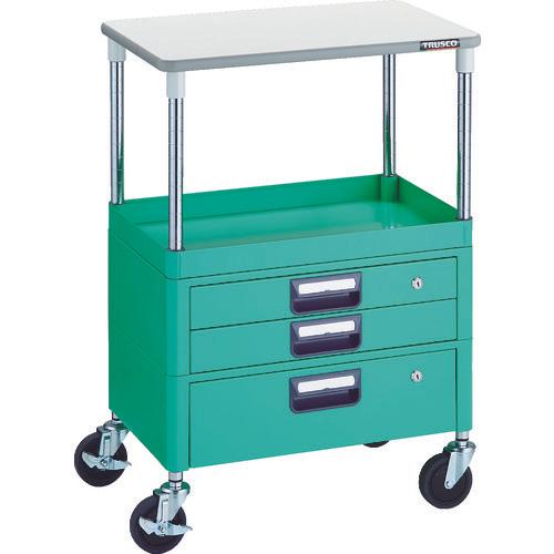 Xe goòng TRUSCO Phoenix âm tiết kiệm 600X400 H880 có ngăn kéo có tấm nóc YG color