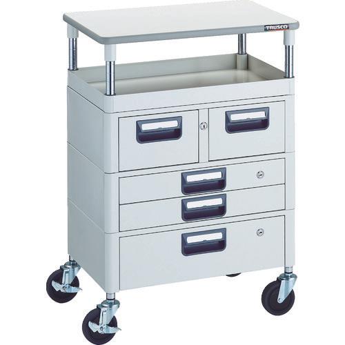 Xe goòng TRUSCO Phoenix âm tiết kiệm 600X400 H880 có ngăn kéo mặt trên W màu