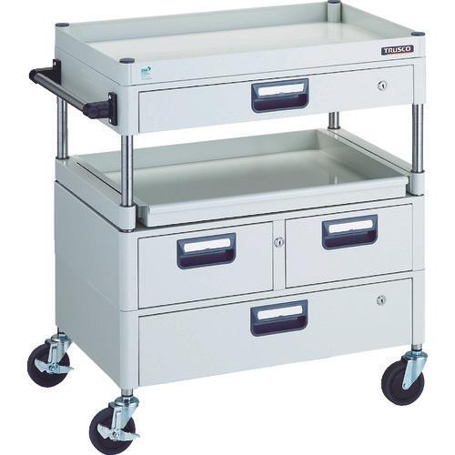 Xe goòng TRUSCO Phoenix âm tiết kiệm 750X500 H880 có hộc 1 ray W màu