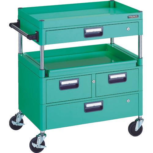 Xe goòng TRUSCO Phoenix âm tiết kiệm 750X500 H880 có hộc 1 ray Màu YG