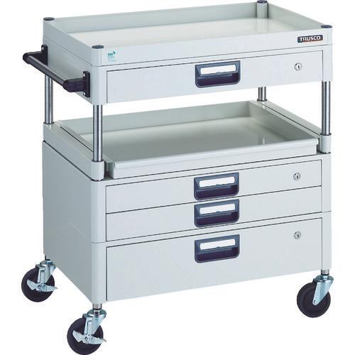 Xe goòng TRUSCO Phoenix âm tiết kiệm 750X500 H880 có hộc 1 ray W màu