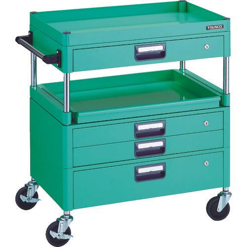 Xe goòng TRUSCO Phoenix âm tiết kiệm 750X500 H880 có hộc 1 ray Màu YG