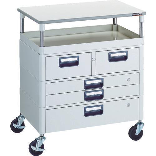 Xe goòng TRUSCO Phoenix âm tiết kiệm 750X500 H880 có ngăn kéo mặt trên W màu