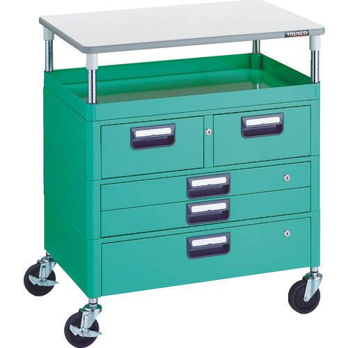 Xe goòng TRUSCO Phoenix âm tiết kiệm 750X500 H880 có ngăn kéo có tấm nóc YG color