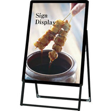 โหลดรูปภาพลงในโปรแกรมดูแกลเลอรี ขาตั้งโปสเตอร์ TOKISEI พร้อมกล่องใส่ป้าย B2 หน้าเดียว สีดำ สำหรับใช้ภายในอาคาร
