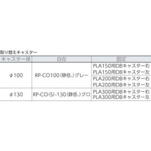 画像をギャラリービューアに読み込む, カナツー　静音プラ　１５０　ドラムブレーキ付　折畳式
