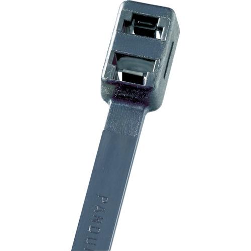 PANDUIT เข็มขัดรัดสายไฟ 2 ห่วง สีดำ ทนความร้อน (250 ชิ้น)