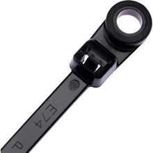 โหลดรูปภาพลงในโปรแกรมดูแกลเลอรี เข็มขัดรัดสายไฟไนลอนชนิดสกรู PANDUIT สีดำ ทนทานต่อทุกสภาพอากาศ (100 ชิ้น)
