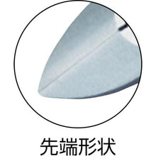画像をギャラリービューアに読み込む, ＴＯＰ　プラスチックニッパ（バネ付）　ストッパー付　１５０ｍｍ
