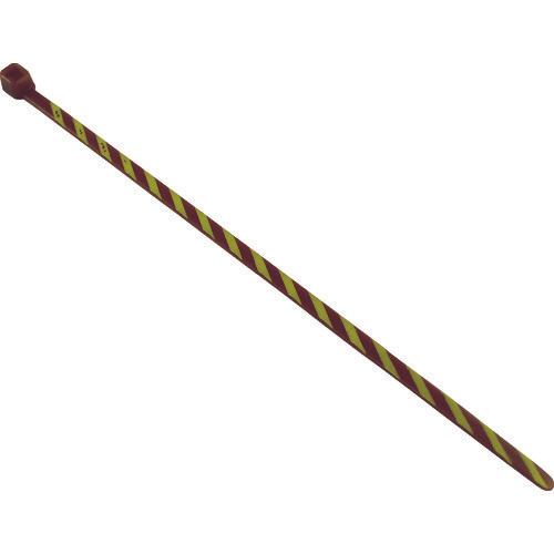 PANDUIT Stripe Nylon Cable Ties สีน้ำตาล/เหลือง (50 ชิ้น)