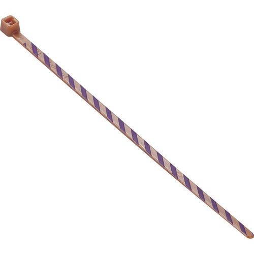 PANDUIT Stripe Nylon Cable Ties สีน้ำตาล/ม่วง (50 ชิ้น)