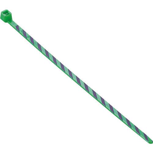 PANDUIT Stripe Nylon Cable Ties สีเขียว/ม่วง (50 ชิ้น)