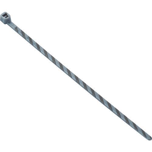 เข็มขัดรัดสายไฟไนลอน PANDUIT Stripe สีเทา/ดำ (50 ชิ้น)